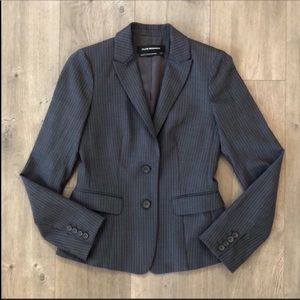 Club Monaco Dark Gray Pin Striped Blazer